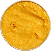 Havtorn, passionsfrugt, lime og kardemomme sorbet fra Simony Gourmet Is